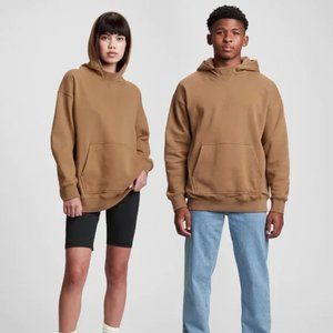 GAP Teen Oversized Hoodie - Maple Sugar - Unisex